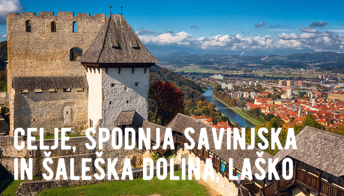 CELJE, SPODNJA SAVINJSKA IN ŠALEŠKA DOLINA, LAŠKO