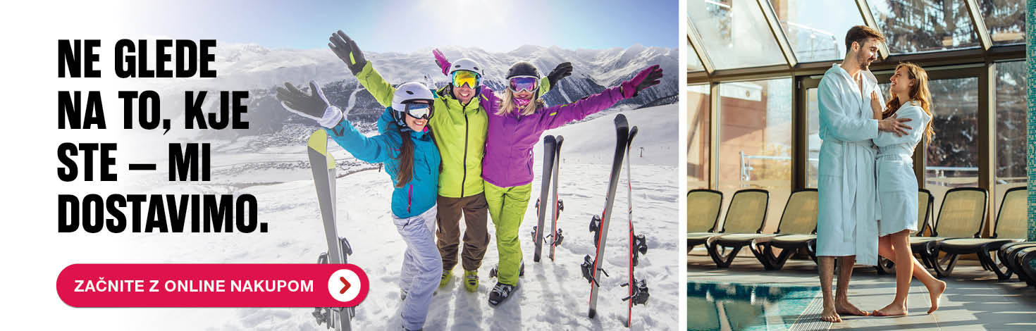 Dostava na počitniške destinacije