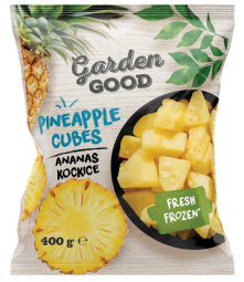 ananas kocke, garden good, zamrznjeno, 400 g