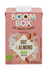 bio ovseni napitek z mandljem, boom box, 500 ml