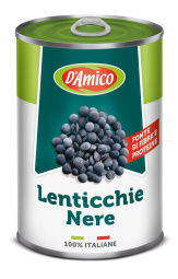 črna leča, d'amico, 400 g