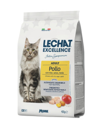hrana za odrasle mačke, piščanec, lechat excellence, 400 g