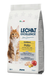 briketi za odrasle mačke hairball, piščanec, lechat excellence, 1,5 kg