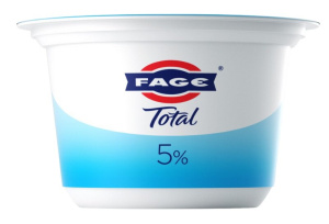 grški odcejen jogurt 5% m.m. total, fage, 150g