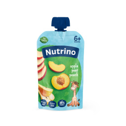sadna kaša, jabolko, hruška in breskev, nutrino, 100 g