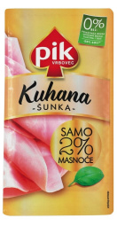 narezek kuhana šunka, pik vrbovec, pakirano, 125 g