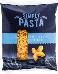 polžki, št. 26, mercator simply pasta, 500 g