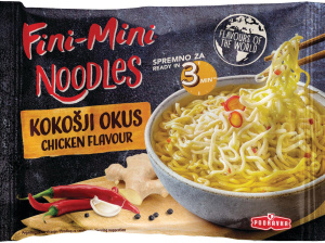 kokošji okus fini mini rezanci, podravka, 75 g