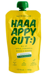 sadna kaša, jabolko, ananas, mango in banana, nutrino lab, 180 g