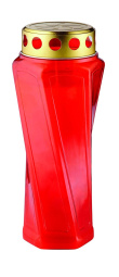 sveča premium, rdeča