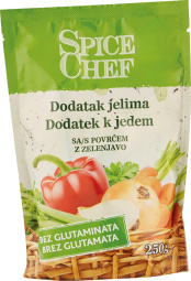 dodatek jedem z zelenjavo, brez glutaminata, spice chef, 250 g