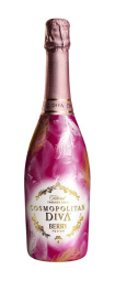 peneča pijača cosmopolitan, berry, diva, 0,75 l
