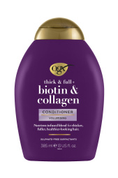 balzam za lase, biotin in kolagen, ogx, 385 ml
