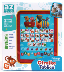 otroška tablica, moja prva abeceda