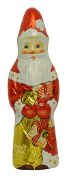čokoladni božiček, xmas star, 120 g
