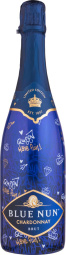 peneče vino, blue nun chardonnay, 0,75 l
