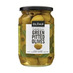 zelene olive brez koščic, olymp, 320 g