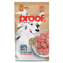 suha hrana za pse, piščanec z govedino, proof, 1,8 kg