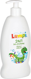 gel in šampon, jabolko, lumpi, 500 ml