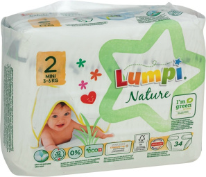 plenice nature, mini, lumpi, 34/1