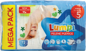 plenice lumpi, junior 5 (11-18 kg), 72/1