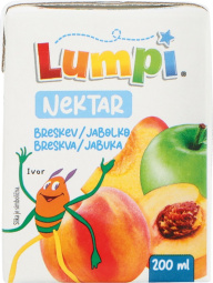 nektar, breskev, lumpi, 0,2 l