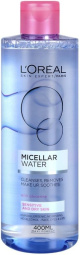micelarna voda za suho in občutljivo kožo, loreal, 400 ml