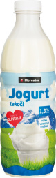tekoči jogurt, 1,3 % m.m., mercator, 1 kg