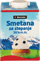 trajna smetana za stepanje, mercator, 500 ml