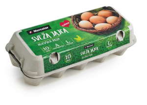 jajca l iz hlevske reje, mercator