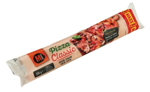 sveže kvašeno testo za pizzo, minute, 550 g