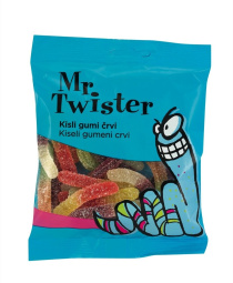 bonboni kisli črvi, mr. twister, 100 g