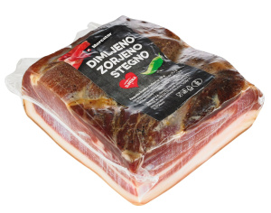dimljeno zorjeno stegno, mercator