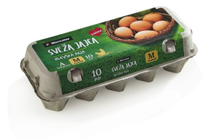 jajca m iz hlevske reje, mercator