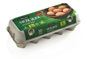 jajca l iz hlevske reje, mercator