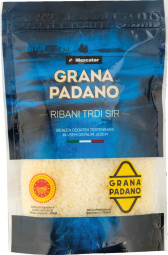 trdi ribani sir grana padano, zorjen 12 mesecev, zop, min. 32 % m.m., pakiran, mercator, 150 g