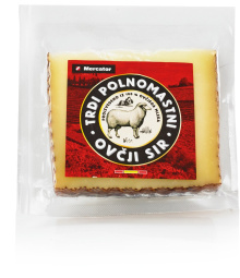 ovčji polnomastni trdi španski sir, mercator, pakirano, 150 g