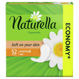 damski dnevni vložki normal, kamilica, naturella, 52/1