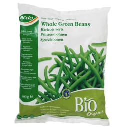 bio stročji fižol, ardo, zamrznjeno, 600 g