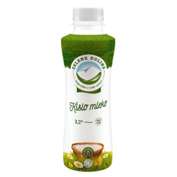 kislo mleko, 3,2 % m. m., zelene doline, 500 g