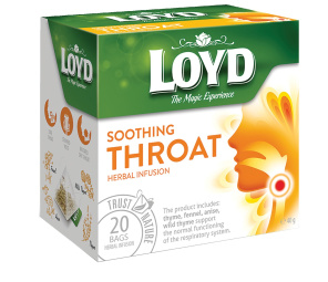 zeliščni čaj za lažje dihanje, loyd, 20/1, 40g