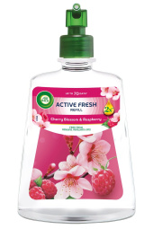 osvežilec zraka raspberries & peach blossom, polnilo, air wick, 228 ml