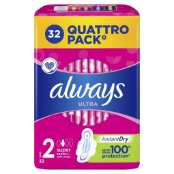 damski vložki super plus, always ultra, 32/1