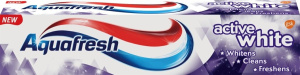 zobna pasta, active white, aquafresh, 125 ml