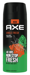 deodorant jungle fresh sprej, axe, 150 ml