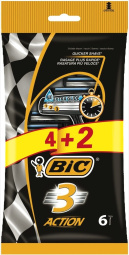 brivnik 3 action, bic, 4+2, za enkratno uporabo