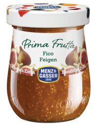 ekstra figov džem, menz & gasser, prima frutta, 340 g