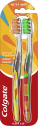 zobna ščetka slim soft advanced, ultra mehka, colgate, 2/1