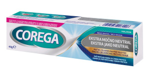 pričvrstilna krema za zobne proteze sensitive, corega, 40 g