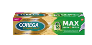 pričvrstilna krema za zobne proteze, hold + fresh, corega, 40 g